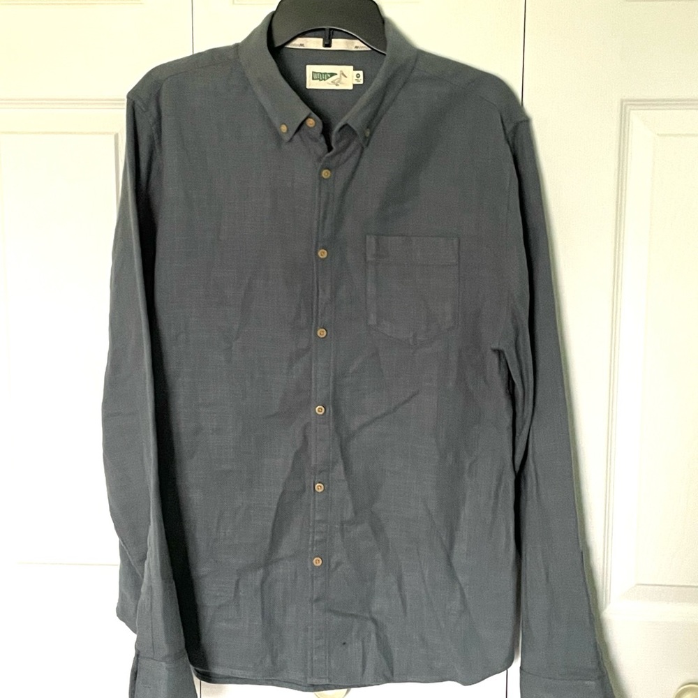 Wellen organic cotton men’s button shirt